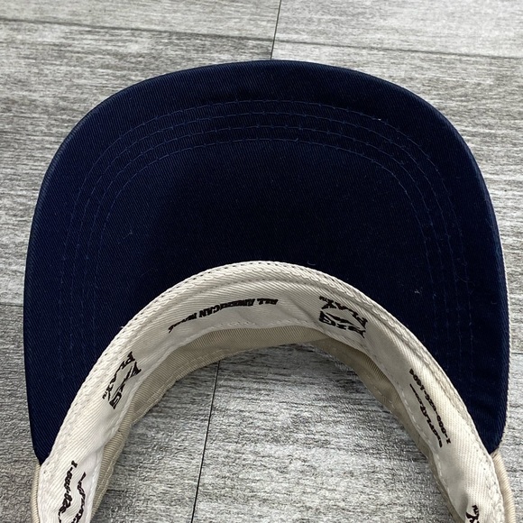 Big Play All American Made DBU Golf Visor Adjustable Back Hook and Loop Tan - Picture 6 of 9